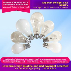 <span class=keywords><strong>Ampoule</strong></span> Incandescente A55 Domestique E27 Export 220-240V <span class=keywords><strong>Ancienne</strong></span> Culot à Vis Lampe à <span class=keywords><strong>Filament</strong></span> de Tungstène 25W-200W Durée de Vie 1000 Heures Vente en Gros - Product Image 2