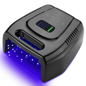 Sèche-ongles sans fil portable haute puissance, lampe UV LED avec base métallique, séchage rapide du vernis gel, machine de salon - Product Image 2