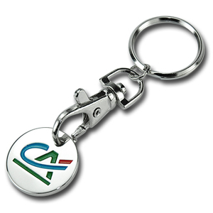 Moneda Metálica para Carrito de Compras, Llavero con Moneda Metálica para Carrito - Product Image 3