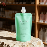 Sac en plastique portable EBB pour poudre de savon, shampoing, liquide de lavage, 500g 1kg, logo personnalisé, étanche