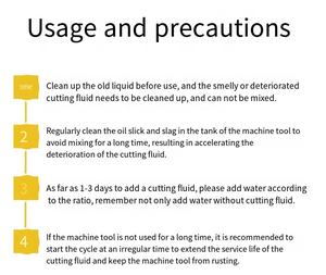 <span class=keywords><strong>Liquido</strong></span> Refrigerante Emulsionato di Grado Industriale per Lavorazioni CNC - Pressione Estrema, Antiruggine, Deodorante - Product Image 3