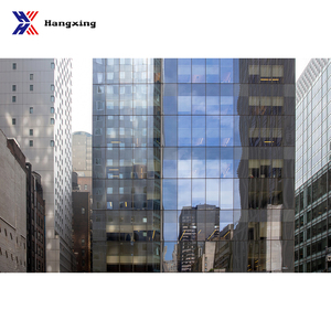 Système de mur-rideau en verre et aluminium à cadre dissimulé moderne pour façade de bâtiment commercial, centre commercial et extérieur de villa - <span class=keywords><strong>Prix</strong></span> usine - Product Image 5