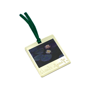 Marcapáginas Personalizado con Corte Troquelado, Esmaltado y con Diseño de Pintura al Óleo Famosa para Amantes de la Lectura - Product Image 3