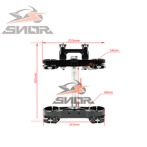 SNOR usine approvisionnement CNC alliage Triple pince Motocross <span class=keywords><strong>guidon</strong></span> montage nouvelle colonne Triple arbre Riser pour Dirt Bike EXC SXF CRF - Product Image 5
