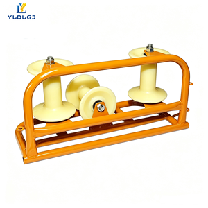 <span class=keywords><strong>Rodillo</strong></span> de Cable de Nylon de Tres Ruedas YILI Industrial, Estructura Tubular Resistente, Polea de Suelo <span class=keywords><strong>para</strong></span> Entrada Profesional de Tuberías Subterráneas - Product Image 3