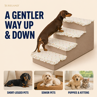 Ganzjahres-Hundebett mit Neigungsdesign für Mittelgroße/Kleine Hunde, Innenbereich, Rutschfest, Abnehmbar, Waschbar, Atmungsaktiv