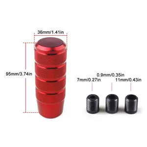 95mm Anti Car Shift <b>Knob</b> Manual Transmission Aluminum Anti Shift Lever <b>Knob</b>, Suitable for General Motors Parts - Product Image 3