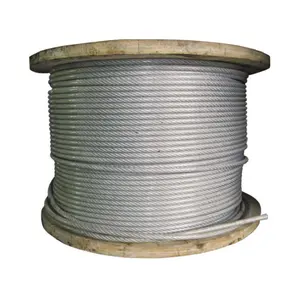 0.5mm 1mm steel wire rod factory price aisi ss400 a36 q195 low carbon galvanized steel wire