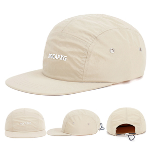 RongGuang Wholesale OEM ODM Summer Blank Custom Fashion Adjustable <strong>Flat</strong> Polyester Snapback <strong>Cap</strong> Sports <strong>Cap</strong> for <strong>Women</strong> Men - Product Image 2
