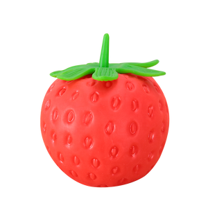 New Design Red Strawberries Slow Rising Jumbo Strawberry Fruit Food <b>Squishy</b> Toys - Product Image 3