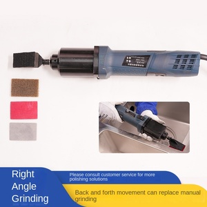 أدوات الصنفرة الترددية الكهربائية، أداة تشطيب الأسطح الترددية لتلميع أحواض الفولاذ المقاوم للصدأ - Product Image 5