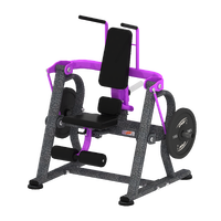 Machine à crunches abdominaux assis, équipement de musculation pour abdominaux, usage commercial en salle de sport