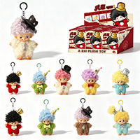 Série créative A-Zai : Boîte mystère de pendentifs en peluche, breloques de poupées Kawaii, pendentifs de sac à main, porte-clés, jouets de collection aléatoires pour machine à griffes