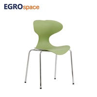 Chaise de bureau empilable EGROspace pour conférences, formations, salles d'attente et réunions – Chaise visiteur/hôtesse