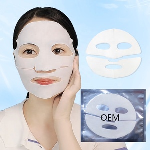 Mascarilla Facial y de Cuello de Hidrogel de <span class=keywords><strong>Dos</strong></span> Piezas, Reafirmante Intensiva, Hidratante, con Colágeno, Vitamina C y Glicerina, Cuidado de la Piel, Marca Privada OEM - Product Image 6