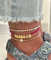 Collar Bohemio Colorido de Moda con Cuentas de Arroz, Estrella de Mar y Turquesa, Chapado en Oro de 18K, Joyería para Mujer