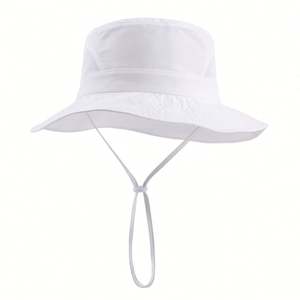 Nouveau Chapeau Bob de Pêcheur d'Été 2025 de Haute Qualité pour Enfants, Protection Solaire, Séchage Rapide, Respirant, pour la Plage - Product Image 6