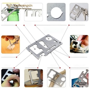 Kit de survie multifonctionnel YCX pour la randonnée en extérieur - Boîte à outils de premiers secours pour la prévention des catastrophes avec sifflet et silex compact - Product Image 6