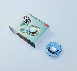 Productos Más Vendidos <span class=keywords><strong>2023</strong></span> YX-18 TWS Auriculares Transparentes con Pantalla Digital, Auriculares Deportivos Inalámbricos Bluetooth - Product Image 4