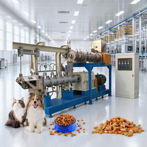 Ligne de production de croquettes pour chiens et chats de grande capacité – Machine de fabrication d'aliments pour animaux de compagnie - Product Image 1