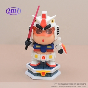 Figura Decorativa GK Crayon <span class=keywords><strong>Gundam</strong></span> Style GD para Coche, Caja de Ordenador, Modelo Coleccionable, Adorno de Anime, Regalo, Juguete Robot Shinchan - Product Image 6