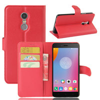 Étui portefeuille en cuir pour Lenovo K6 Power, Note K53a48, housse de téléphone en cuir avec support