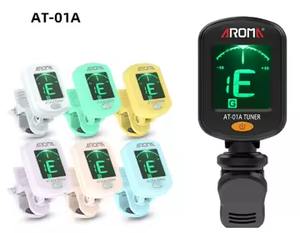 Accesorios <span class=keywords><strong>de</strong></span> <span class=keywords><strong>guitarra</strong></span> Ukelele <span class=keywords><strong>de</strong></span> <span class=keywords><strong>guitarra</strong></span> para OEM Twelve Equal Temperament Multi Function <span class=keywords><strong>AROMA</strong></span> Tuner - Product Image 3