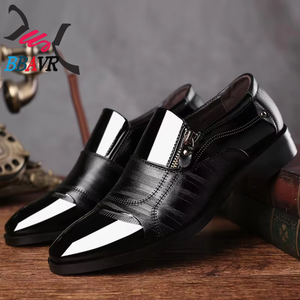 Zapatos Oxford de Cuero de Lujo para Hombre, Transpirables, Formales, de Goma, para Vestir, Oficina, Boda, Calzado Masculino - Product Image 2