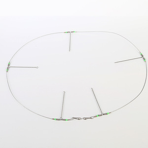 Juego de Aparejos de Pesca, 109 Anzuelos de Pesca Marítima Luminosos de Acero Inoxidable con Cable de Alambre, para Pesca en Agua Salada - Product Image 3