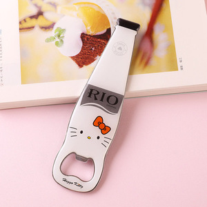 Ouvre-bouteille en métal mignon de dessin animé personnalisé autocollant magnétique Ouvre-bouteille de <span class=keywords><strong>vin</strong></span> et de bière personnalisé en usine Ouvre-bouteille créatif pour réfrigérateur - Product Image 6