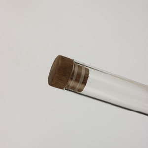Nhà Sản Xuất Cung Cấp Trực Tiếp Thủy Tinh Hương Ống Với Gỗ Tự Nhiên Nút Chai Cho Gỗ Trầm Hương Gỗ Đàn Hương Gậy - Product Image 3