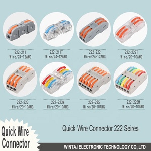 Wintai-công nghệ Trung Quốc <span class=keywords><strong>2</strong></span> trong 4 ra kết nối thiết bị đầu cuối dây 28-14awg điện nhanh chóng kết nối dây - Product Image 6