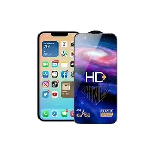 9H HD + Layar Bintang Kaca Jernih untuk Google Pixel 3XL Pelindung Film Tempered Ponsel untuk iPhone 6.1 6.7 14 14max 14 Pro Max