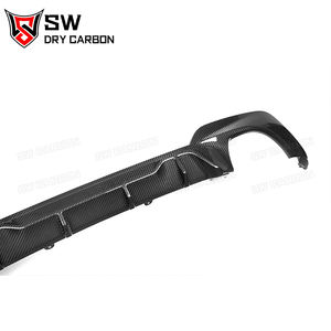 Para 3 Series G20 2020-2022 Kit de alerón de parachoques trasero Difusor de estilo MP de fibra de carbono epoxi pulido alto para 320i/325i/330i-New - Product Image 3
