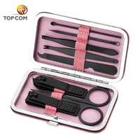 Kit de voyage, pinces à ongles et ciseaux, en acier, personnalisé, pour la maison, accessoires pour manucure