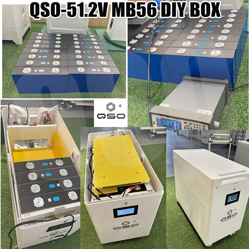 QSO MB56 DIY Box Kit - 48V 628ah Lifepo4 Battery for Solar