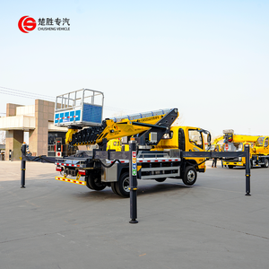 ใหม่ FAW รถบรรทุกแพลตฟอร์ม20M/25M/32M, รถบรรทุกไฮดรอลิกติดตั้งบันไดเข้าถึงทางอากาศ - Product Image 4