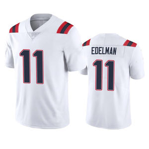 2023 0 Mac Jones 9 matthew judon 11 Julian Edelman 24 Stephon Gilmore 54 Hightower сшитая футбольная майка - Product Image 5