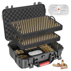 Custodia per Munizioni Kinghardcase G17 G19 G45 P320 P226, Custodie Tattiche per Armi, 600 Colpi, Custodia per Munizioni 9mm, 9x19mm Parabellum/9mm <span class=keywords><strong>Luger</strong></span> 7.63mm 8mm - Product Image 1
