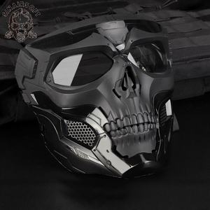 Máscara de Media Cara Táctica LY1710 de Sinairsoft, Material de Nailon Impermeable para Juegos CS y Uso en Exteriores - Product Image 4