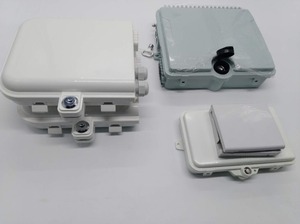 Gran oferta 86 interior ftth box 12 core fibra óptica caja de terminación de fibra óptica 24 puertos - Product Image 6