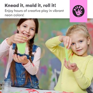 Kit de slime lumineux non toxique, slime qui brille dans le noir, jouets éducatifs pour enfants - Product Image 2
