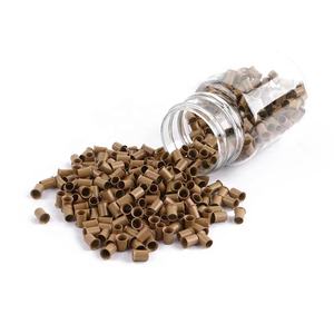 Microanillas de Cobre Tipo Tubo de 3.4x3.0x6.0mm, Herramientas para Extensiones de Cabello <span class=keywords><strong>I</strong></span>-<span class=keywords><strong>Tip</strong></span> - Product Image 4