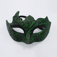 Masque élégant pour homme en plastique, design vénitien scintillant, pour Noël, Halloween, la Saint-Valentin, les bals de carnaval, livraison rapide