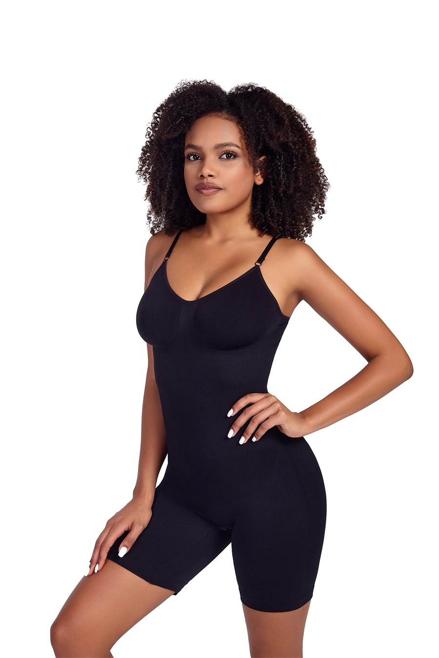 Tummy-Control Shaping Brief (66345): colour and size-option reference for private-label production