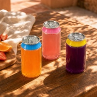 Nouvel Emballage en Plastique Transparent Rond de Qualité Alimentaire pour Chocolat, Bonbons Gélifiés, 90ML 135ML, Contenant à Capuchon à Vis