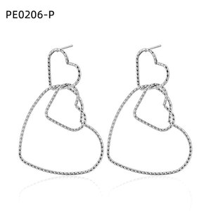 ต่างหูแฟชั่น PE0206 สำหรับผู้หญิง เครื่องประดับคุณภาพสูง - Product Image 1