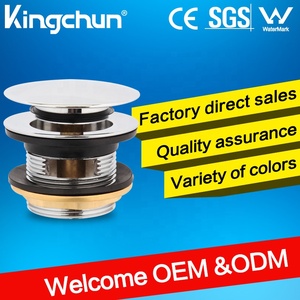 Nhà Máy bán hàng 1 1/2 "kích thước phụ kiện thiết kế phòng tắm tràn bồn rửa chất thải lớn Bìa Pop Up drainer cho bồn tắm - Product Image 3