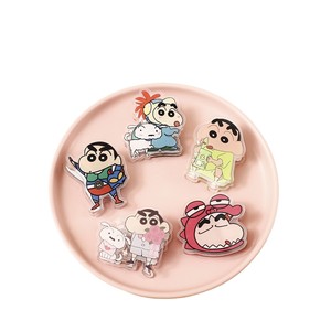 Giá Trị Cao Nhật Bản Phim Hoạt Hình Anime Dễ Thương Acrylic <span class=keywords><strong>Clip</strong></span> PP Kiểm Tra Giấy Kết Thúc Ngoại Vi Cho Chất Lượng Cao Tập Tin Tổ Chức - Product Image 1