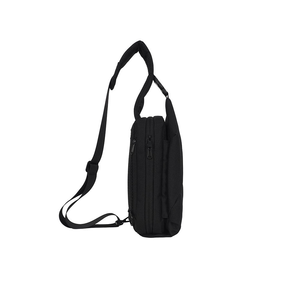 Borsa a Tracolla Urbana con Cinghia Regolabile, Borsa da Uomo e Donna Nera con Scomparto per Cellulare - Product Image 4